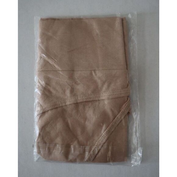 A Pea In The Pod M19331 Women's Sz Large Beige Maternity Fold Over Panties - Picture 6 of 6